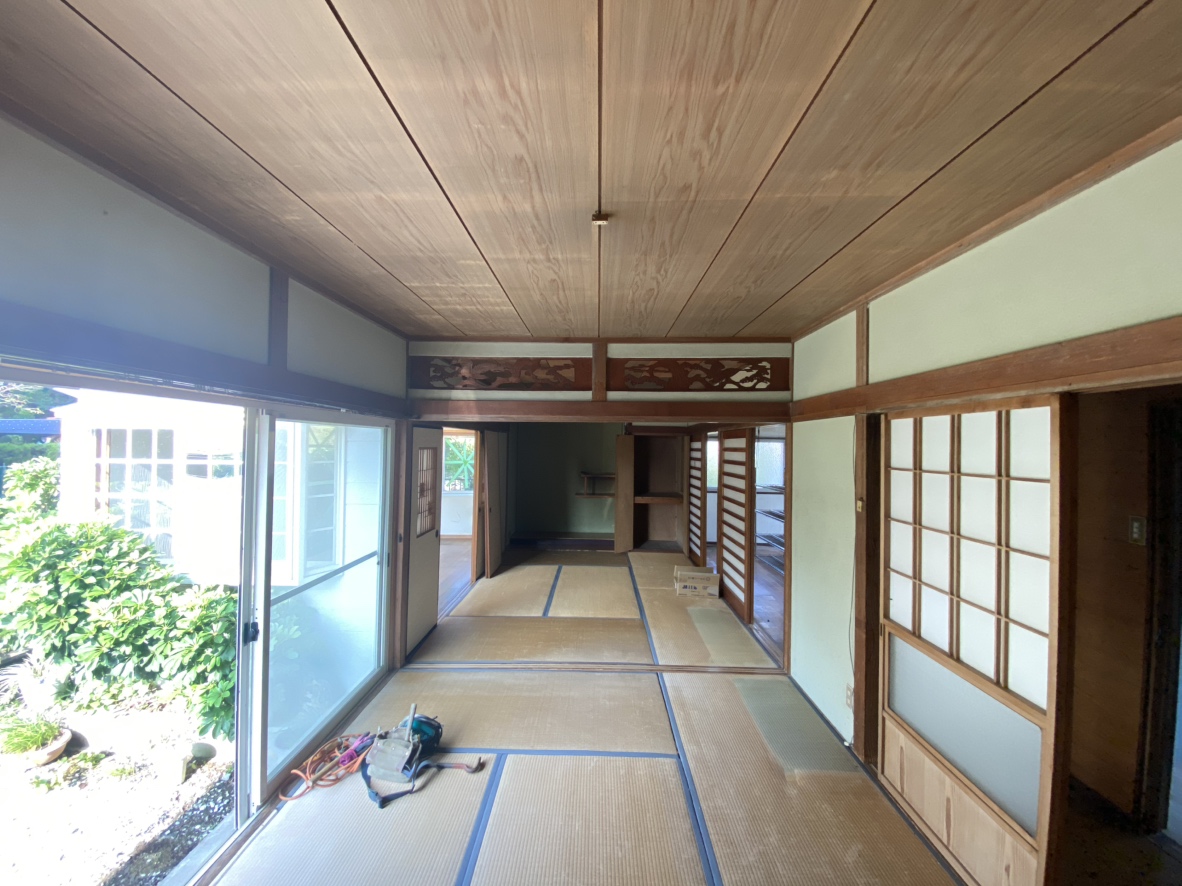 「受け継ぐ平屋」リノベーション戸建写真