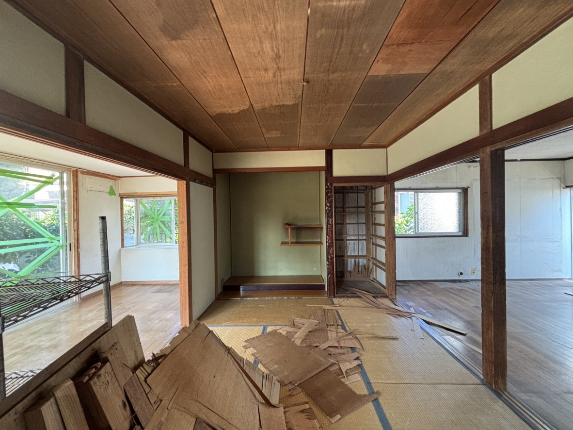 「受け継ぐ平屋」リノベーション戸建写真